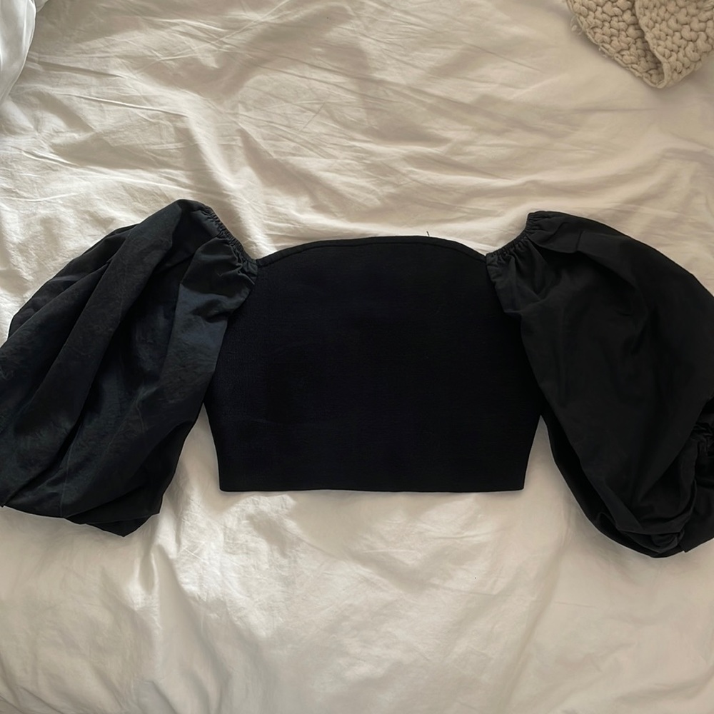 Zara puff sleeve top